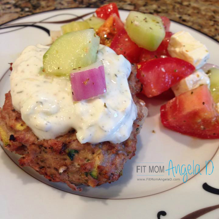 Greek Turkey Burgers Greek Turkey Burgers
