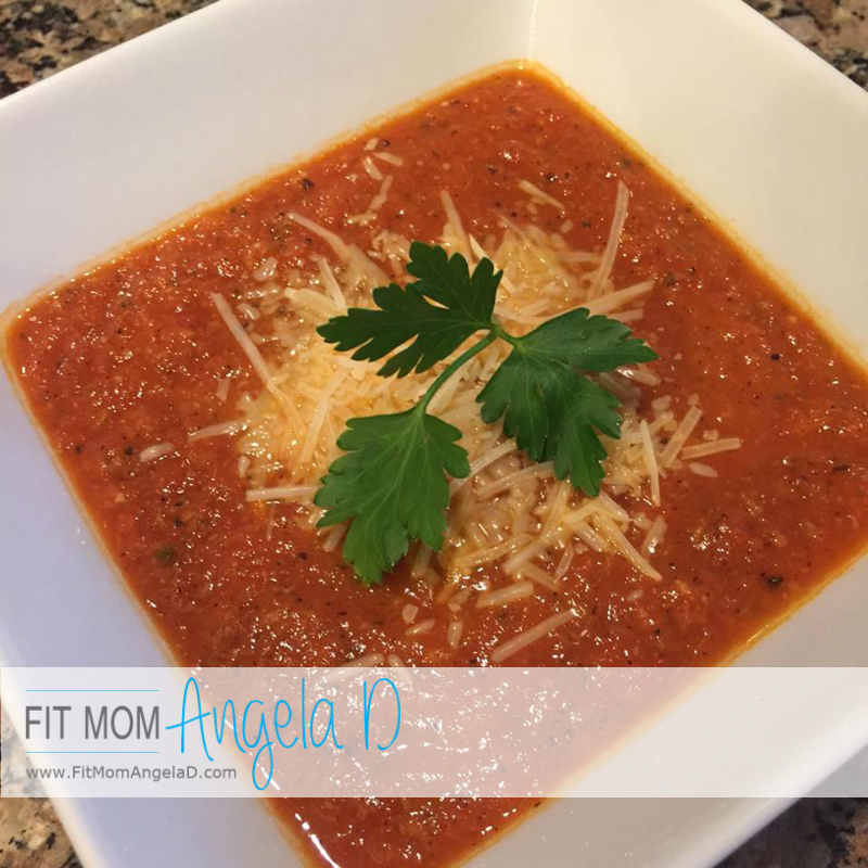 Fixed Up Tomato Artichoke Soup Fit Mom Angela