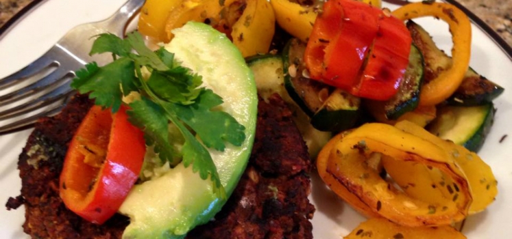 Southwest Black Bean Burgers – 21 Day Fix Approved