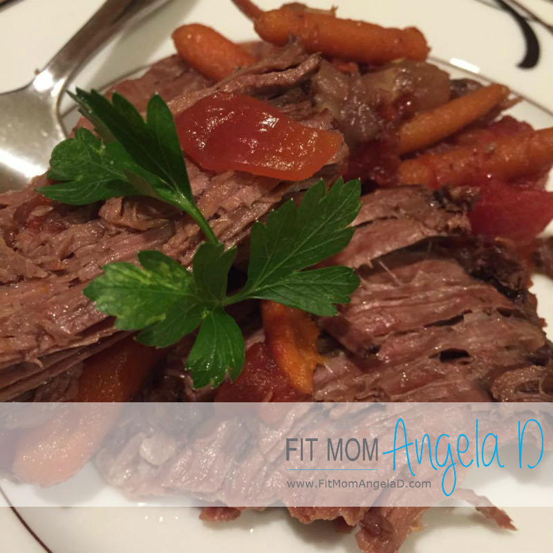 Slow Cooked Red Wine Pot Roast